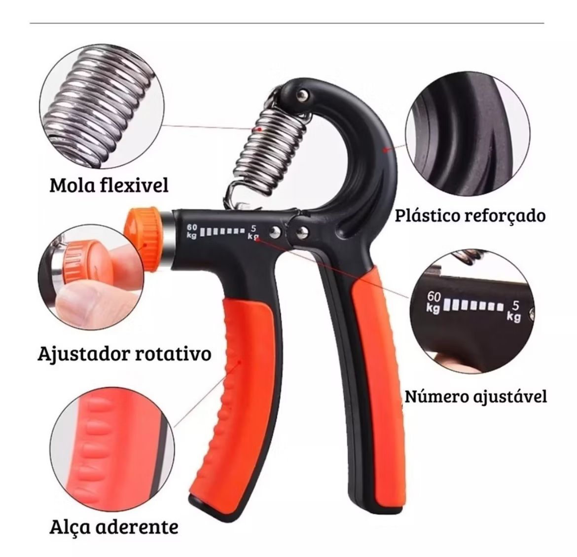 Fortalecedor de Antebraço GripForge
