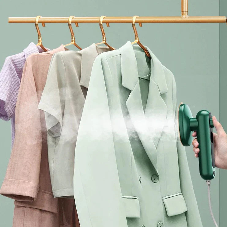 Mini Ferro De Passar Roupas A Vapor Elétrico Portátil