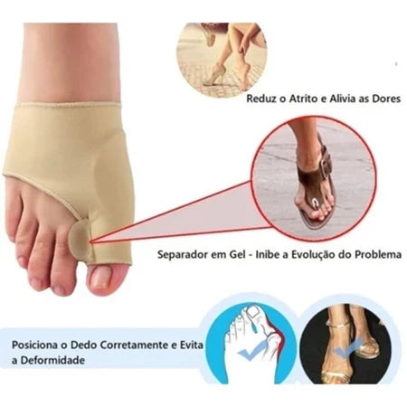 Par De Meias Corretor Ortopédico-JoanetePRO