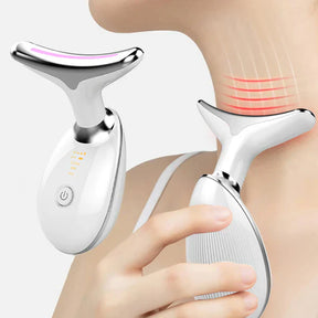 Massageador Facial Portátil Rejuvenescedor  para Rosto e Pescoço