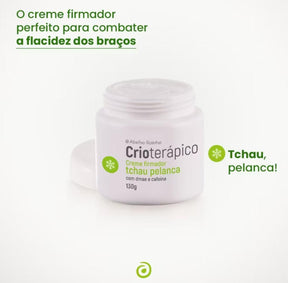 Creme Firmador Para os Braços Crioterápico-TIRA PELANCAS!