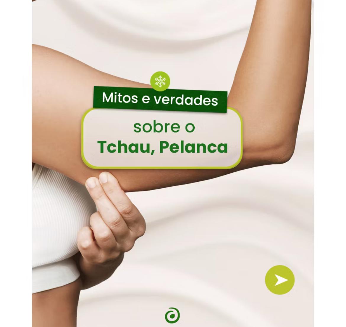 Creme Firmador Para os Braços Crioterápico-TIRA PELANCAS!