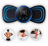 Kit Mini Massageador Elétrico Portátil Cervical