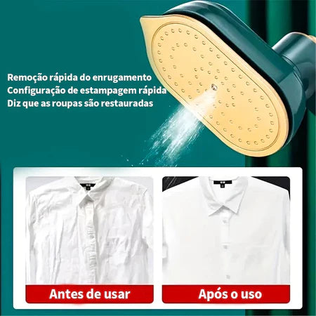 Mini Ferro De Passar Roupas A Vapor Elétrico Portátil