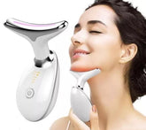 Massageador Facial Portátil Rejuvenescedor  para Rosto e Pescoço