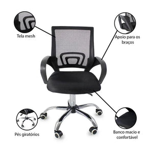 Cadeira de Escritório Ergonômica